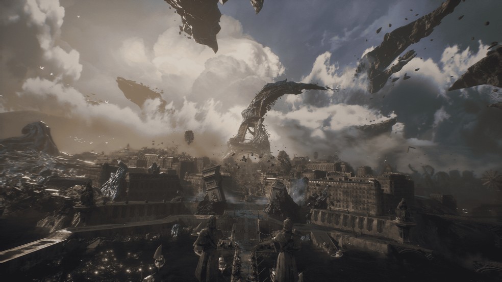 O Expedition 33 se passa em uma versão fantasiosa de Paris — Foto: BBC News fonte