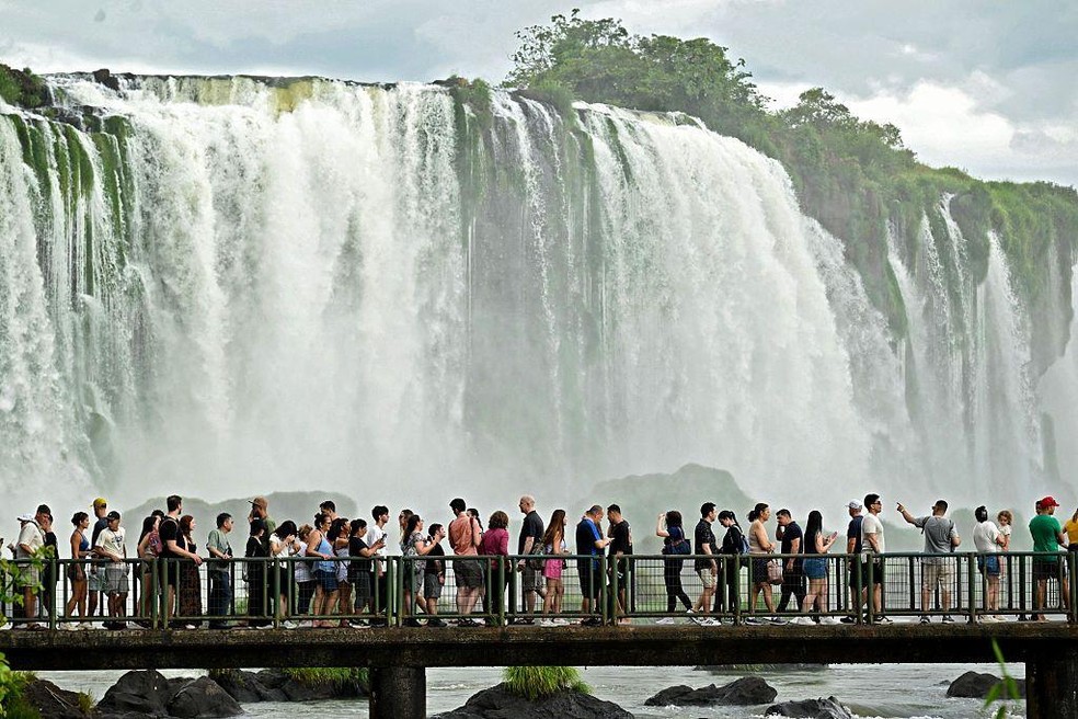 Cataratas do Iguaçu são um destino consolidado — Foto: BBC News fonte