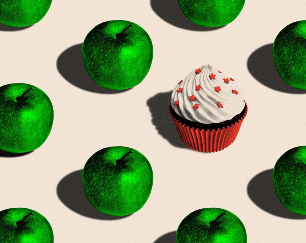 A ideia de que a obesidade é apenas uma questão de força de vontade é defendida por muitas pessoas, inclusive por alguns profissionais de saúde — Foto: BBC News