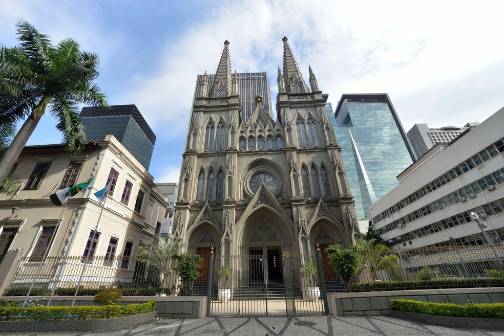 Catedral Presbiteriana do Rio; segundo pesquisadora, os presbiterianos são considerados 'a primeira grande igreja protestante estabelecida no Brasil' — Foto: BBC News fonte