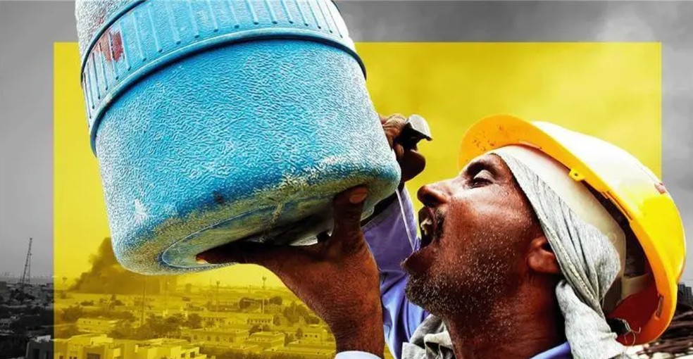 Água se tornou arma de guerra na luta dos EUA e Israel contra o Irã — Foto: BBC e Getty Images