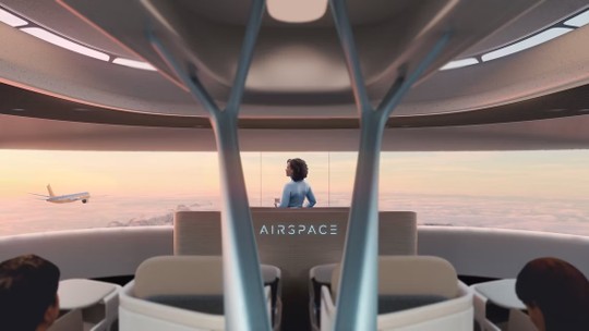 Voos do futuro: Airbus revela como serão as cabines de seus aviões em 2035 