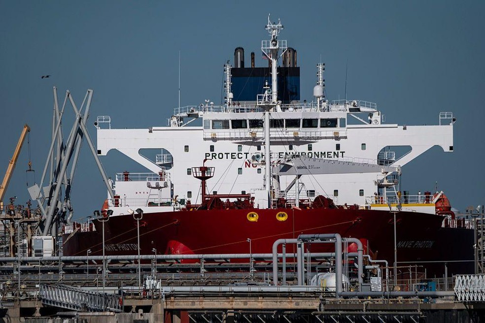 Espera-se que as exportações de petróleo bruto venezuelano para os EUA aumentem — Foto: BBC News fonte