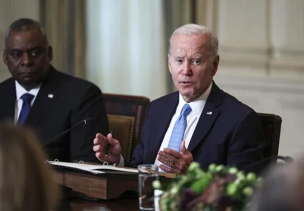 Joe Biden (Foto: Kevin Dietsch/Equipe/Getty) — Foto: Epoca Negocios