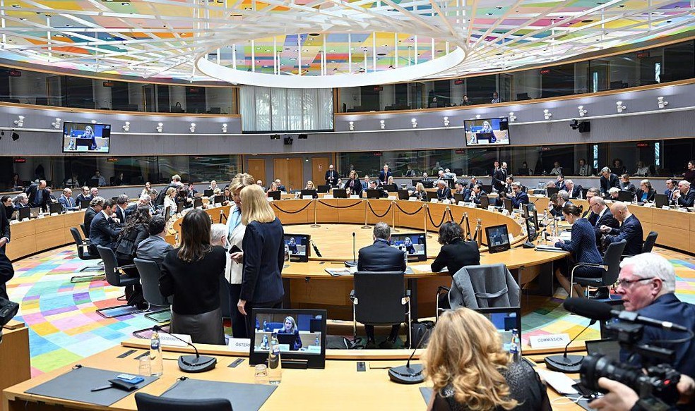 Vários líderes europeus asseguraram que haverá uma resposta coordenada às ameaças de Trump — Foto: BBC News fonte