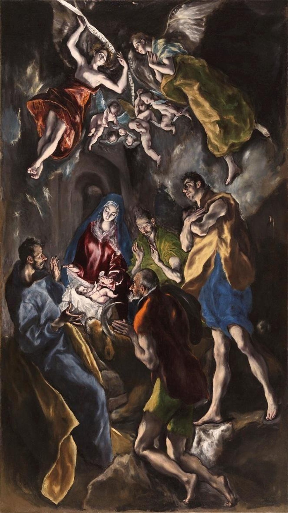 Adoração dos Magos, de El Greco — Foto: BBC News fonte