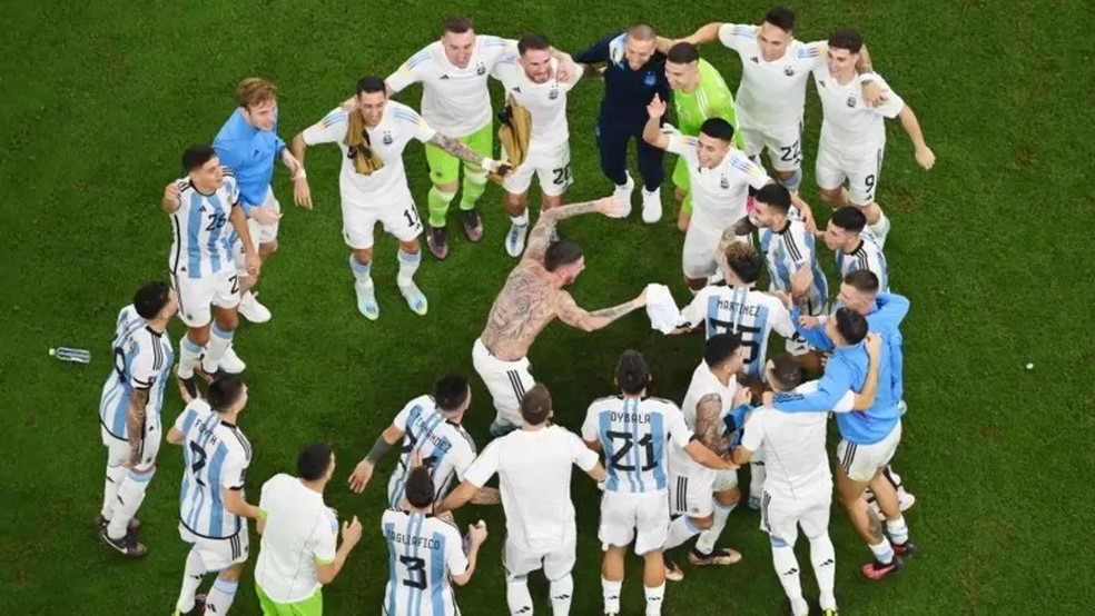 Seleção argentina de futebol — Foto: Getty Images via BBC