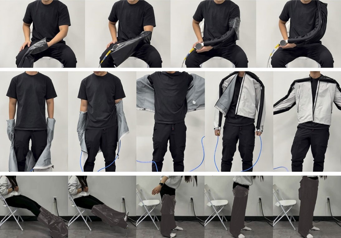 Tecnologia inspirada em trepadeiras envolve o corpo e veste usuário sem usar as mãos