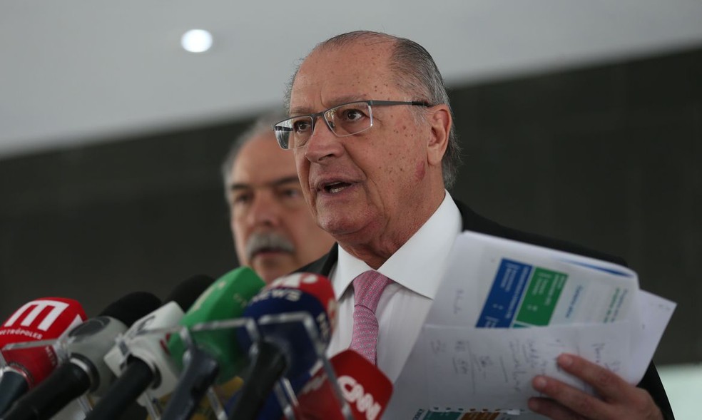 O vice-presidente da República, Geraldo Alckmin — Foto: José Cruz/Agência Brasil