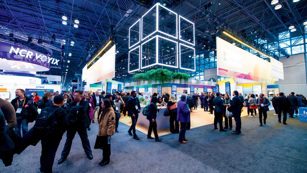 O evento Retail’s Big Show, em Nova York, organizado pela NRF — Foto: Divulgação