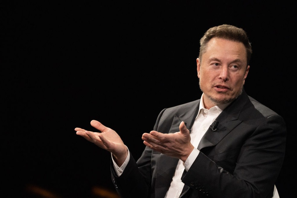 Nova biografia de Elon Musk é lançada no Brasil nesta terça-feira (12) — Foto: Getty Images