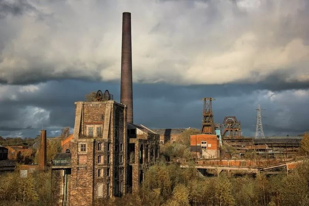 Reino Unido ainda tem uma grande quantidade de minas de carvão — Foto: GETTY IMAGES/VIA BBC
