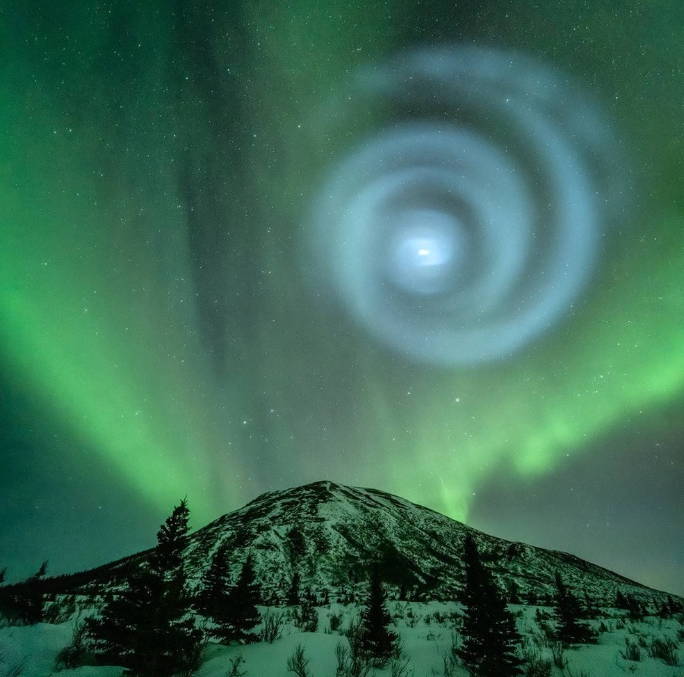 Moradores do Alasca registram aurora boreal; veja imagens do fenômeno