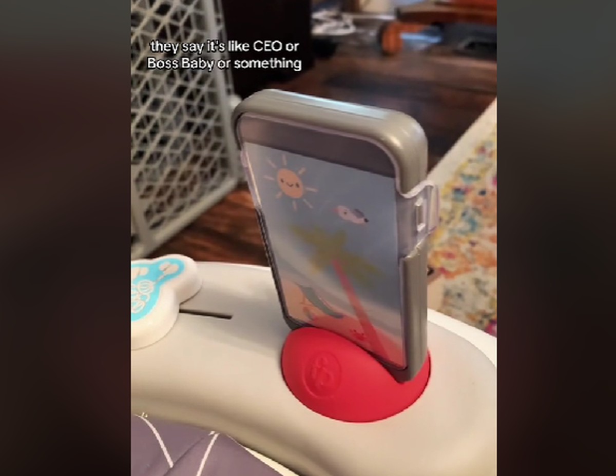 Mãe viraliza no TikTok ao reagir a um brinquedo como uma extensão da cultura corporativa: “primeiro cubículo do bebê”; assista | Tecnologia
