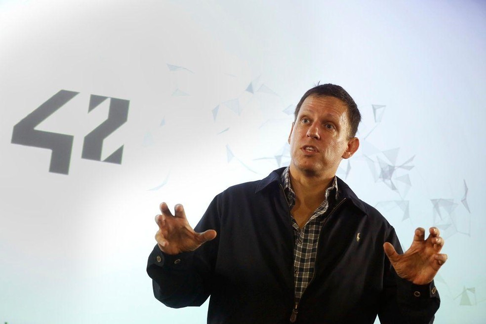 Peter Thiel anunciou escritório na Flórida — Foto: BBC News fonte