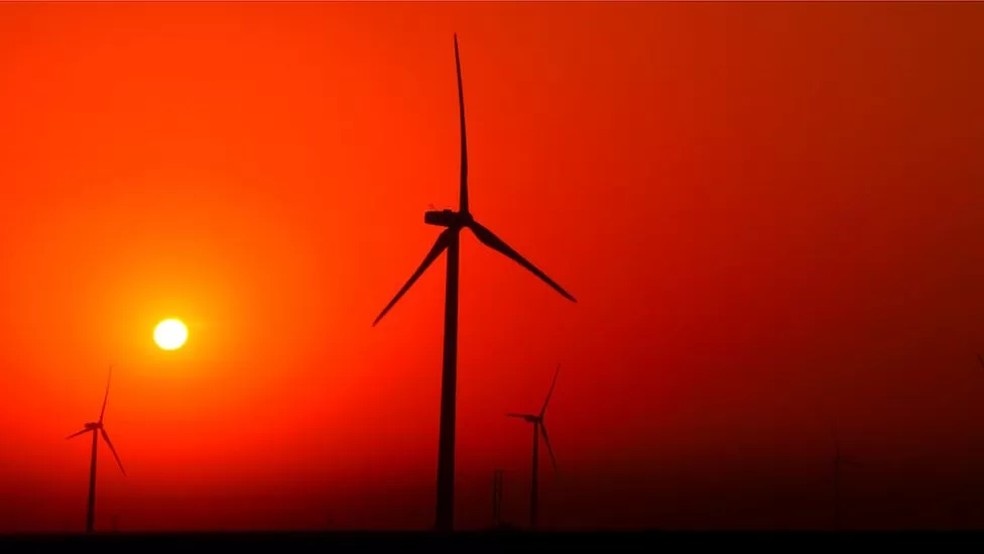 2023 pode registrar a primeira queda no uso de carvão, petróleo e gás para gerar eletricidade fora de um período de recessão global ou pandemia — Foto: Getty Images via bbc