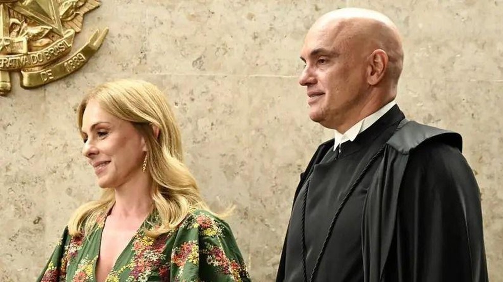 Escritório da esposa de Moraes tinha contrato com Banco Master — Foto: BBC News fonte