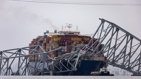 Governo de Baltimore processa proprietário e operador de navio que derrubou ponte