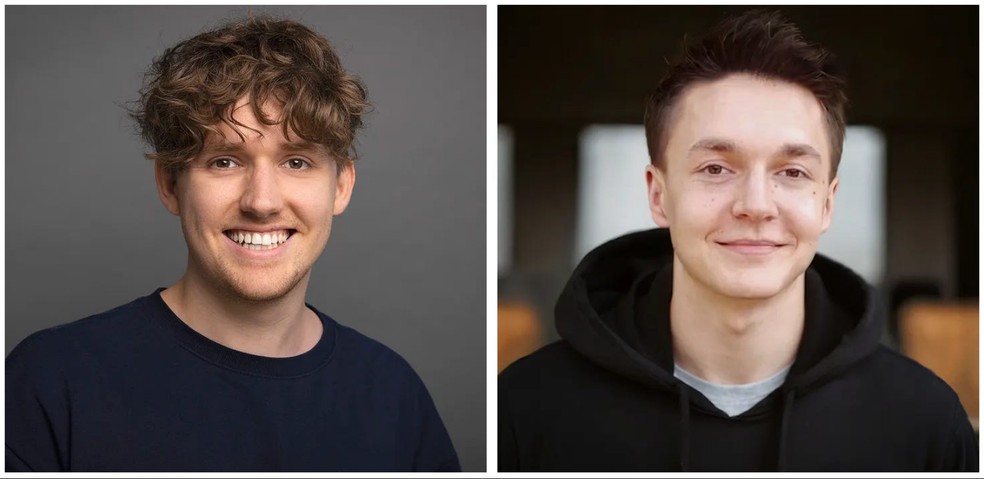 Marcel Roth and Micha Nowak — Foto: Reprodução/Vesuvius Challenge