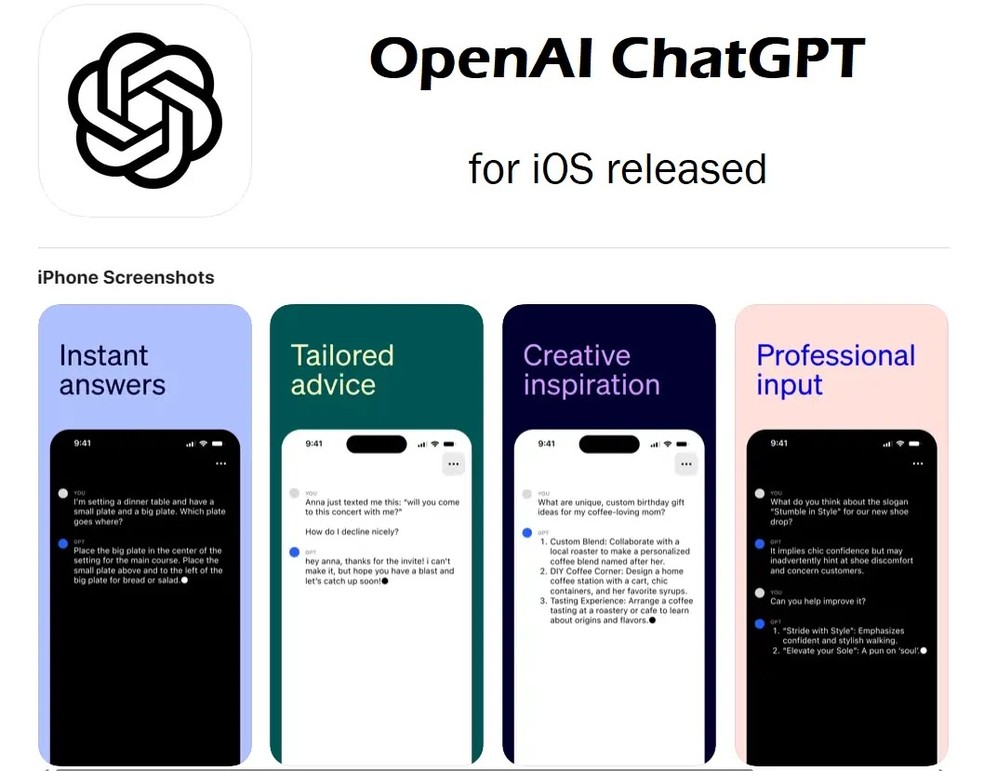 App do ChatGPT para iOS chega ao Brasil; veja como usar