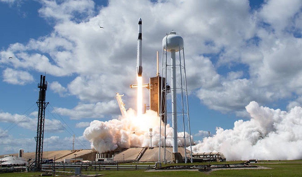 Lançamento da Crew-6 é adiado para quinta-feira (2) — Foto: Reprodução/NASA