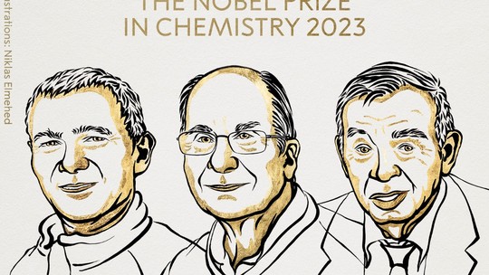 Nobel de Química vai para trio que desenvolveu pontos quânticos e alavancou nanotecnologia