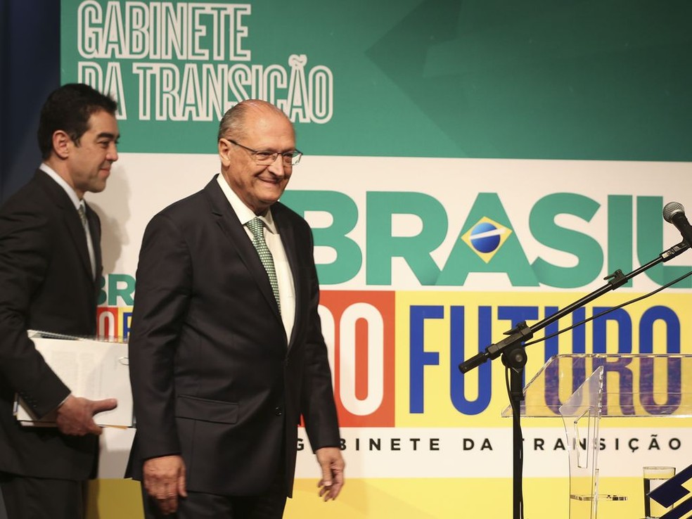 Geraldo Alckmin, vice-presidente eleito, ressaltou que "não está sobrando dinheiro" — Foto: Foto: Agência Brasil