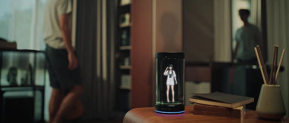 Projeto Ava, holograma da Razer — Foto: Reprodução/Razer