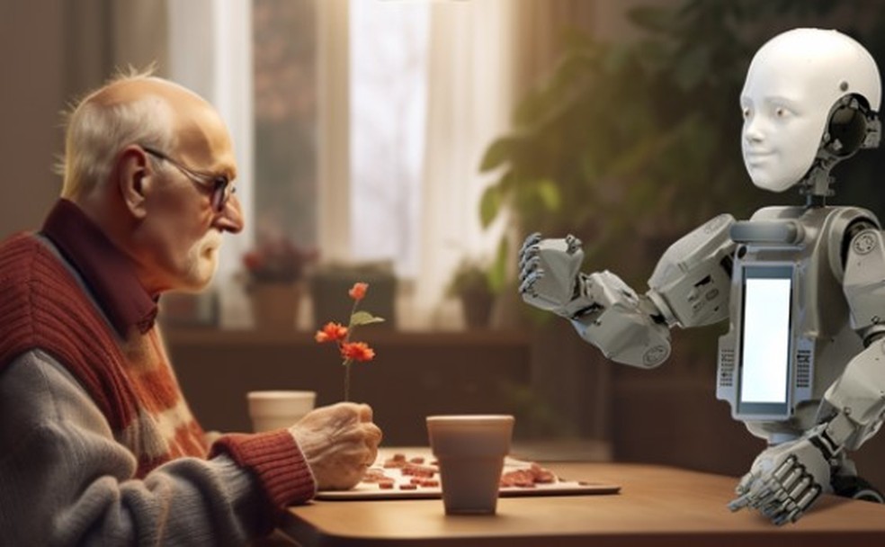 Robô humanoide construído pela Mind Children — Foto: Divulgação/Mind Children