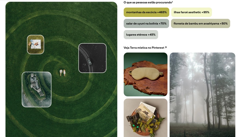 Terra mística — Foto: Reprodução/Pinterest