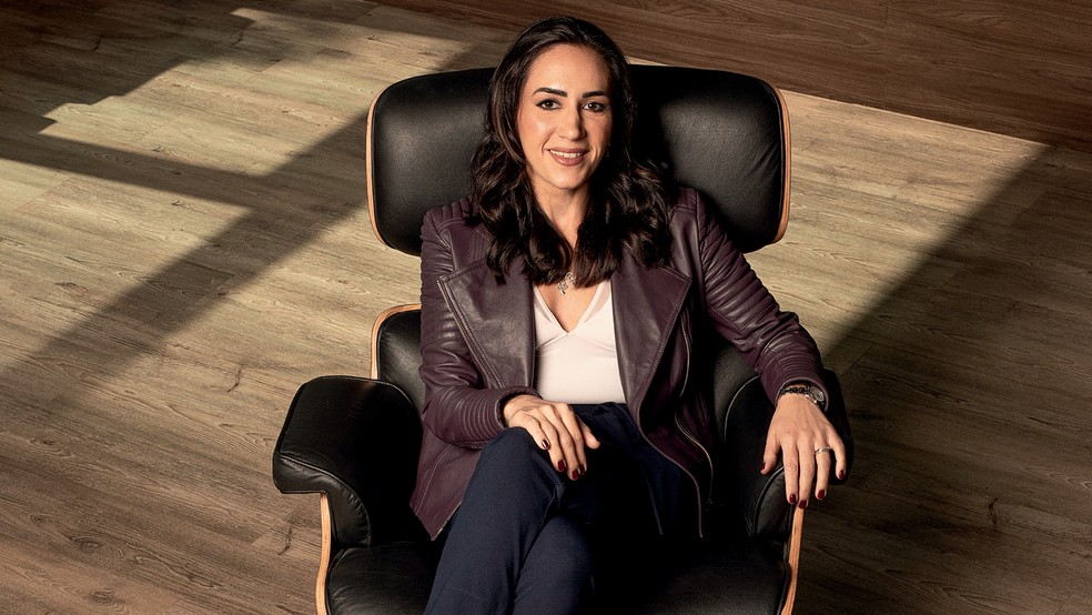Cristina Junqueira, cofundadora do Nubank, está em terceiro lugar na lista de brasileiras citadas na lista da Forbes — Foto: Marcus Steinmeyer