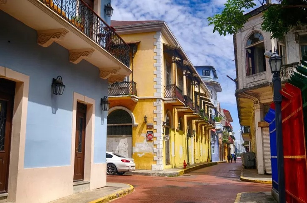 Os expatriados são atraídos para o Panamá por moradias acessíveis, clima quente e facilidade de obtenção de visto — Foto: Getty Images via BBC News