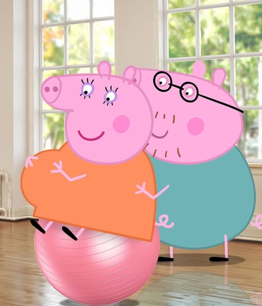Mamãe Pig anuncia gravidez e faz 'publi' com Clearblue