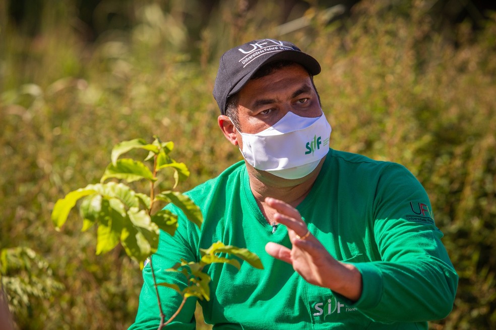Gleison Augusto dos Santos, do Departamento de Engenharia Florestal da Universidade de Viçosa — Foto: Divulgação