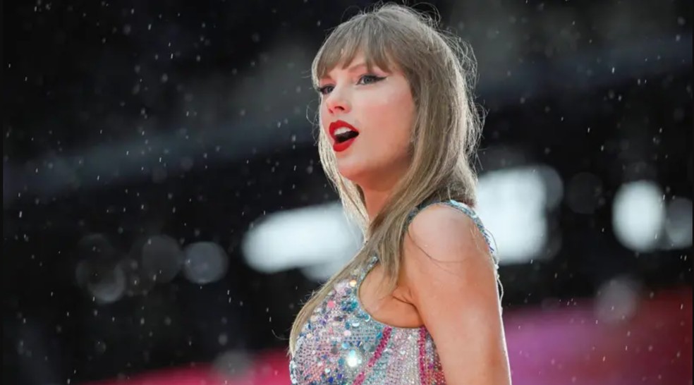 Taylor Swift alcançou em 2025 um patrimônio estimado em US$ 1,5 bilhão — Foto: Getty Images