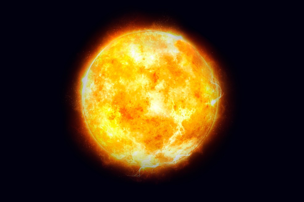 Espaçonave Aditya-L1 será colocada em local onde o Sol pode ser observado sem obstruções — Foto: Getty Images