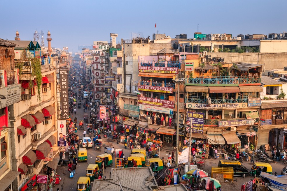 Nova Délhi, capital da Índia — Foto: Getty Images