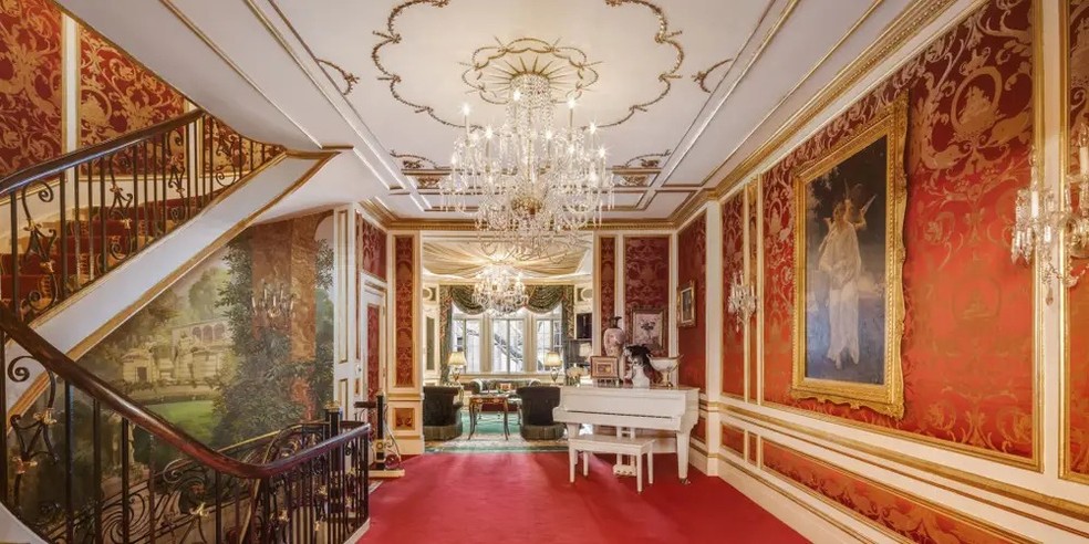 Residência de Ivana Trump em área nobre de Manhattan segue à venda — Foto: Evan Joseph Photography