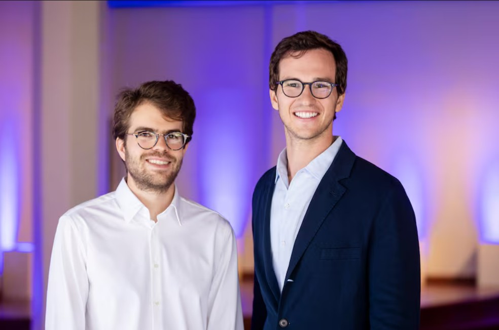 Os fundadores do Brex Pedro Frateschi (à esqueda) e Henrique Dubugras — Foto: Divulgação