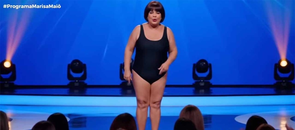 Marisa Maiô em campanha da Magalu — Foto: Divulgação