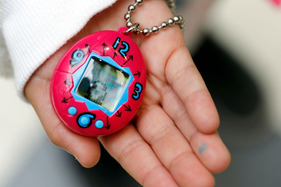 Edição de 2017 do Tamagotchi — Foto: Getty Images