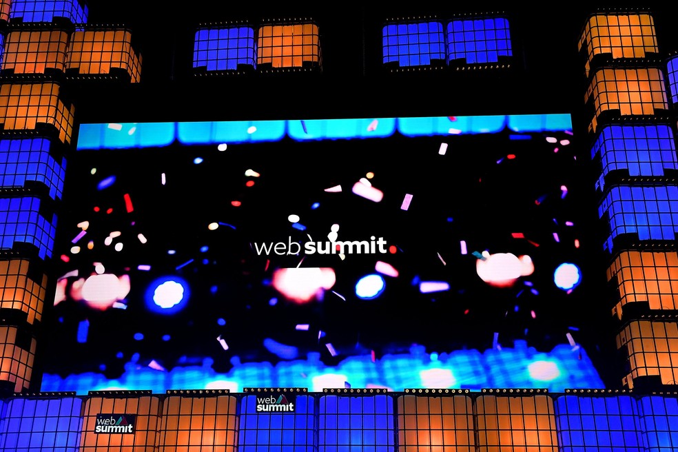 Palco do Web Summit em 2022 — Foto: Divulgação