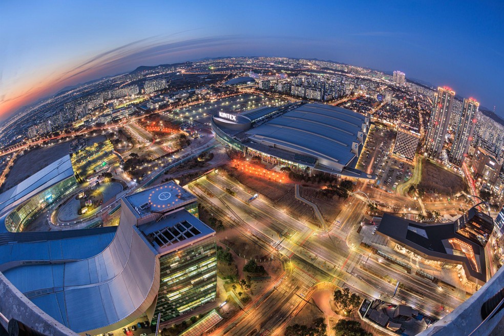 BBC News fonte — Foto: Goyang oferece 424 quilômetros de ciclovias.