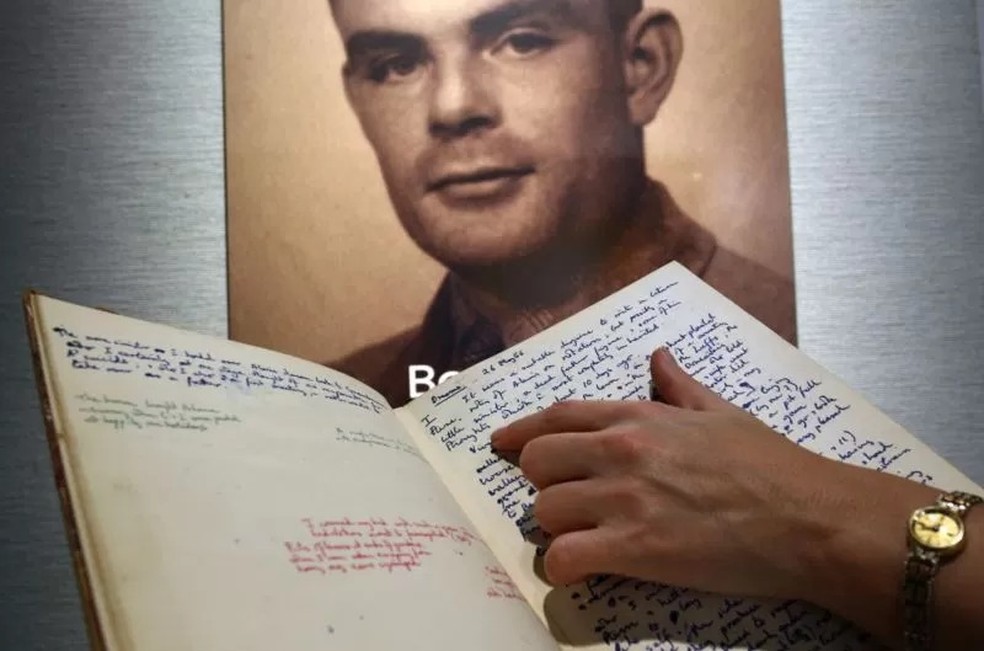 O cientista britânico Alan Turing (1912-1954) é considerado o pai da robótica — Foto: Getty Images via BBC News