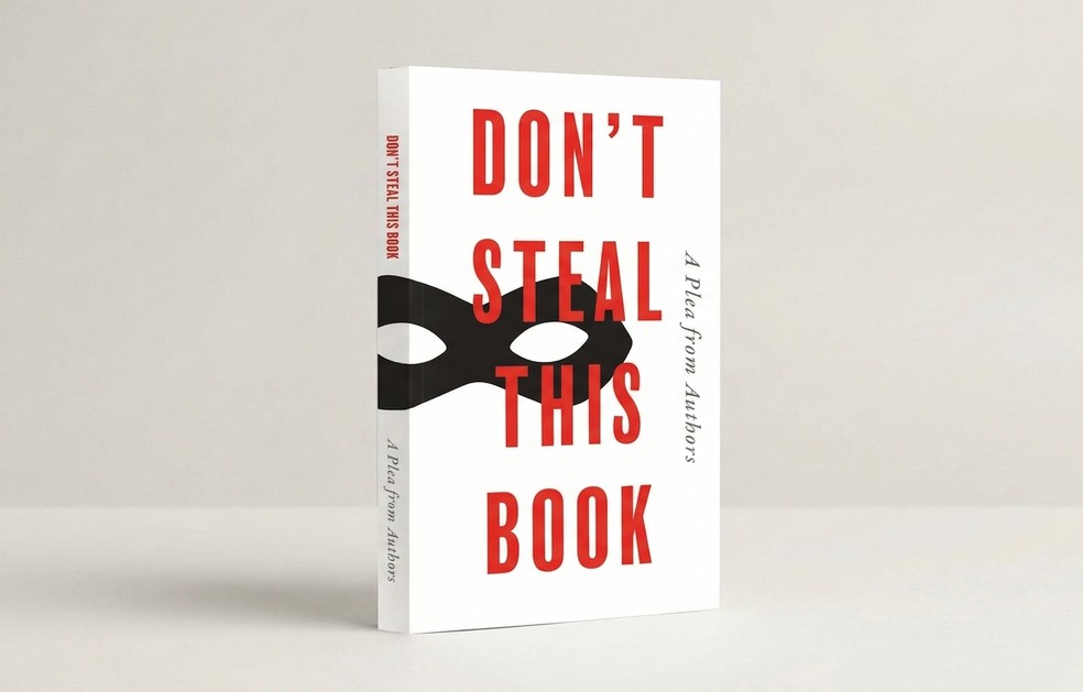 Capa do livro Don't Steal This Book - Foto: Divulga��o