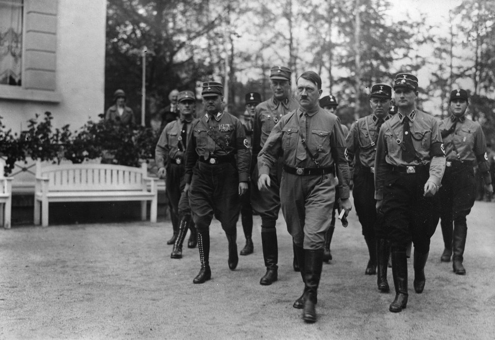 Hitler em 1933 — Foto: BBC News fonte