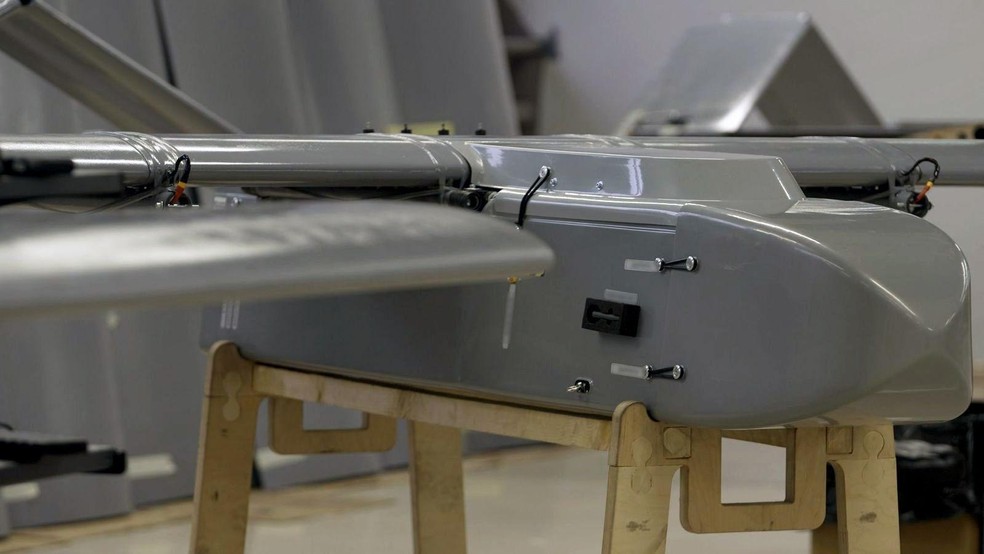 A Fire Point produz agora 200 drones por dia — Foto: BBC News fonte