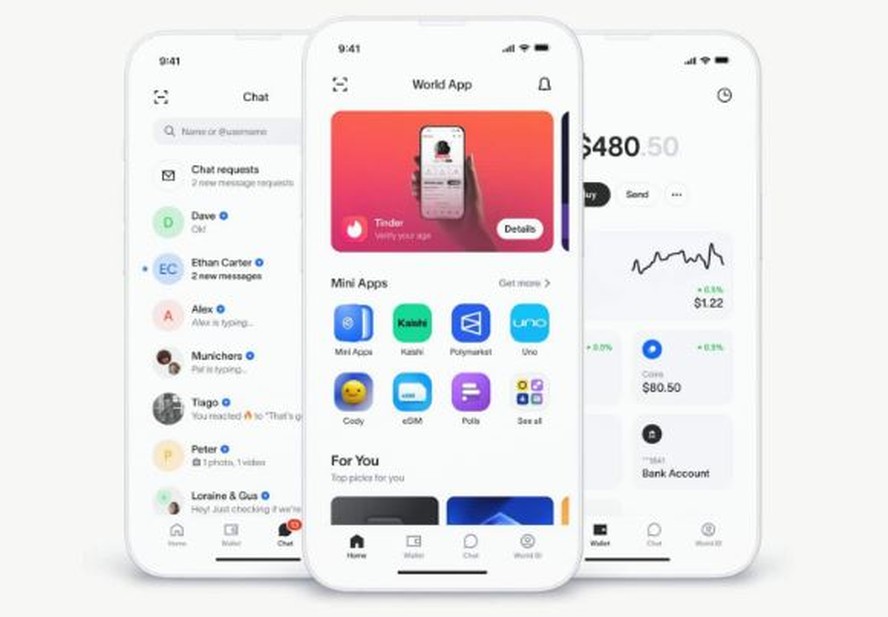 World, de Sam Altman, integra chat e pagamentos em cripto em nova ...