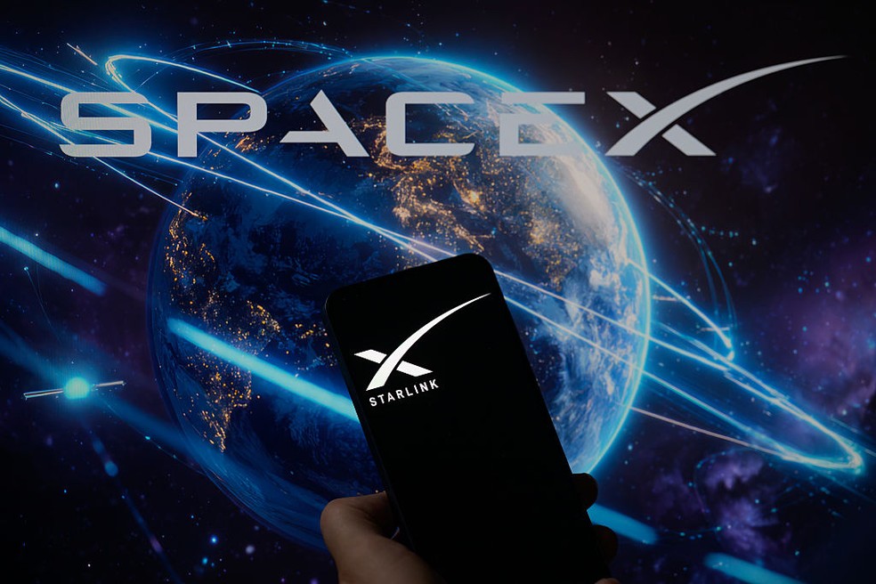 Starlink, da SpaceX — Foto: Getty Images