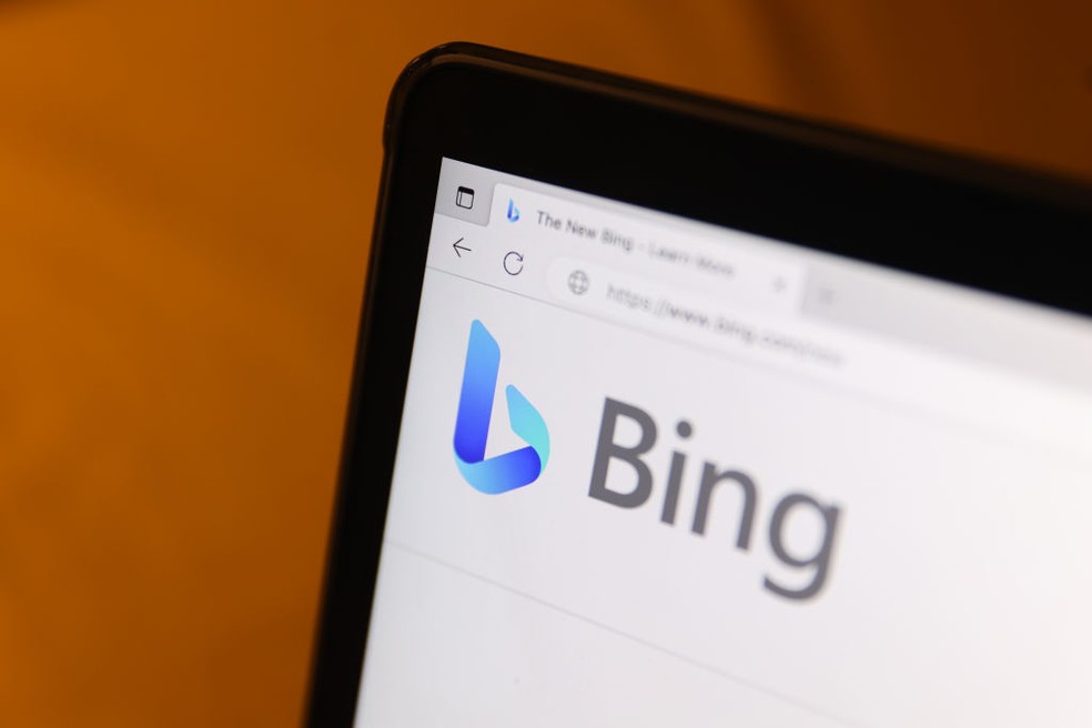 A atualização do Bing que integrava IA ao mecanismo de pesquisa gerou espanto por conta de suas falas — Foto: Microsoft